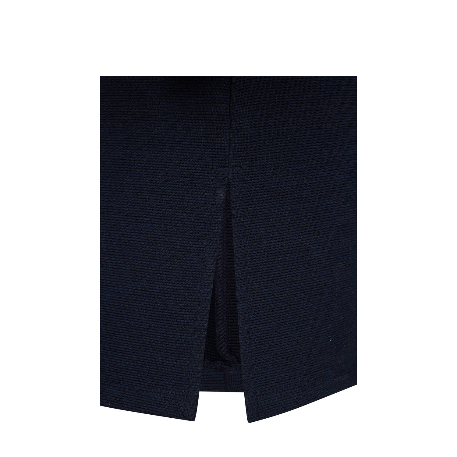 Miss Etam vest donkerblauw fijn gebreid
