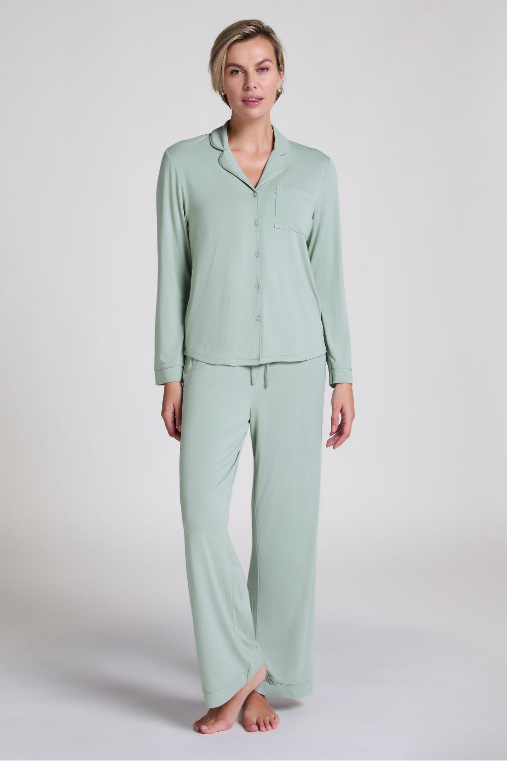 Hunkemöller pyjamatop mintgroen