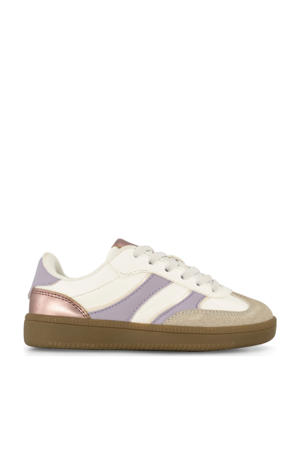   sneakers wit/paars
