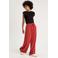Cache Cache wide leg high waist casual broek  rood