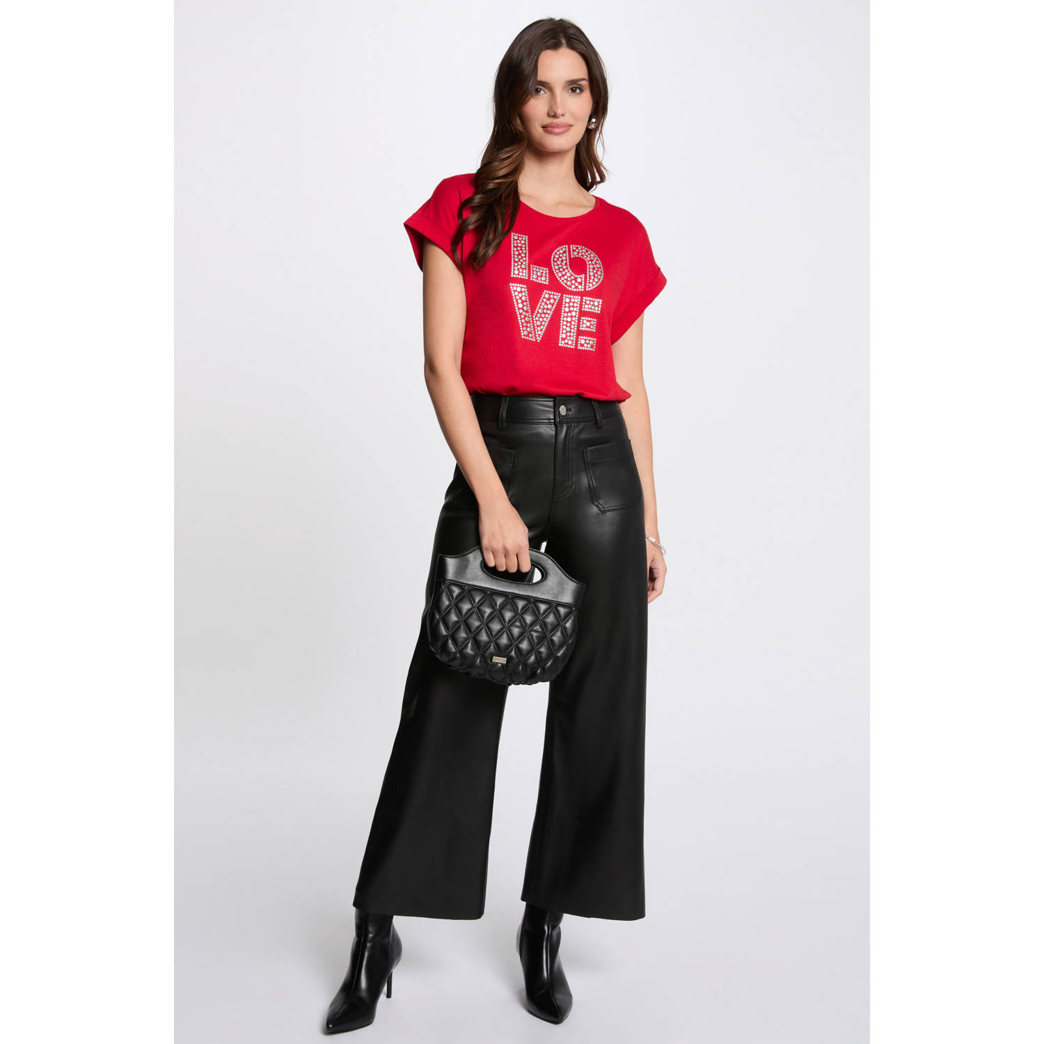 Morgan T-shirt rood