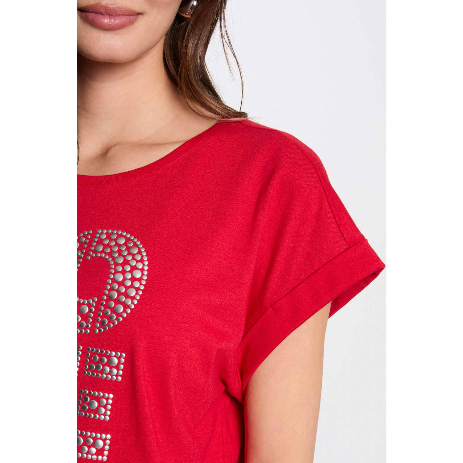 Morgan T-shirt rood