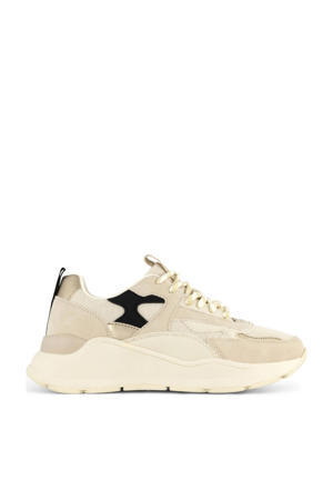 chunky sneakers beige