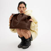 thumbnail: Coach  leren shopper Brooklyn 39 donkerbruin