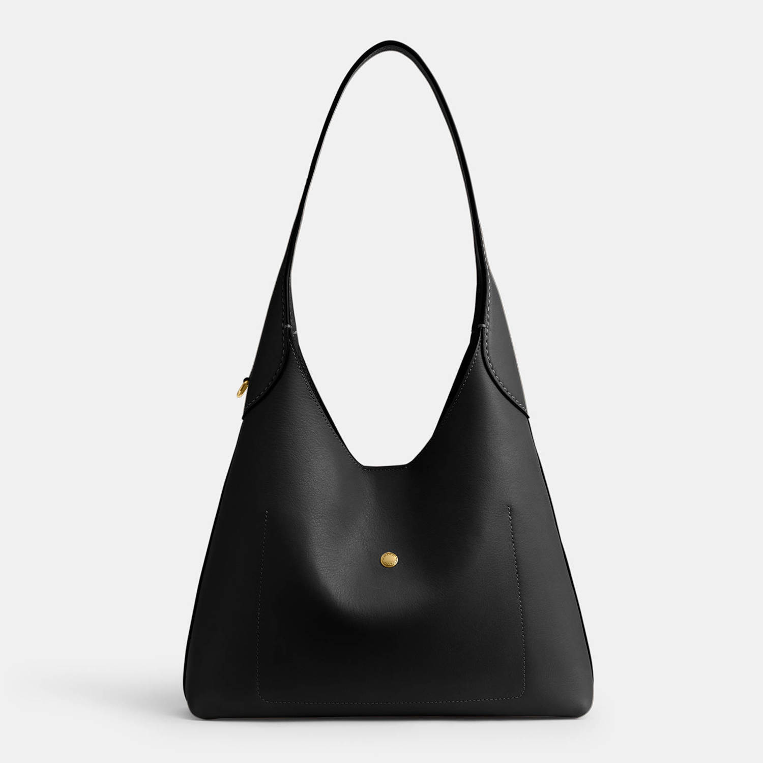 Coach leren schoudertas Brooklyn 28 zwart