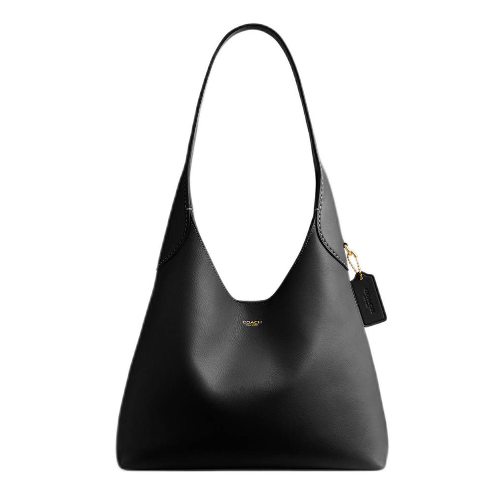 Coach leren schoudertas Brooklyn 28 zwart