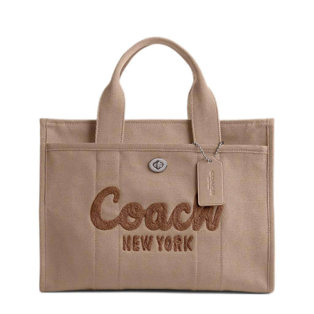 Coach shopper Cargo Tote beige