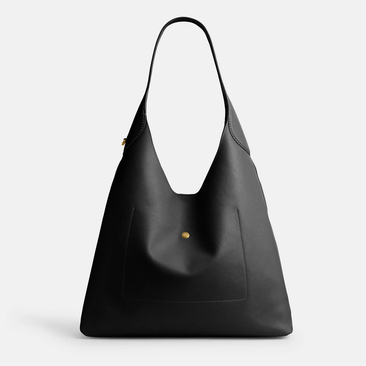 Coach leren schoudertas Brooklyn 39 zwart