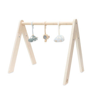 speeltjes voor de babygym On The Go beige/blauw/groen