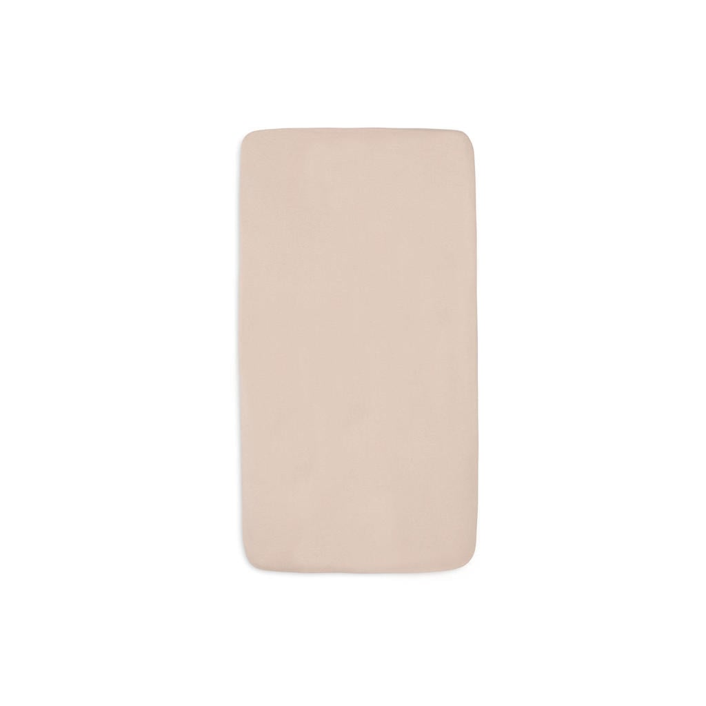 Jollein jersey hoeslaken kinderbed Wild - roze/bruin (set van 2)