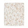 Jollein jersey hoeslaken kinderbed Bloomy beige