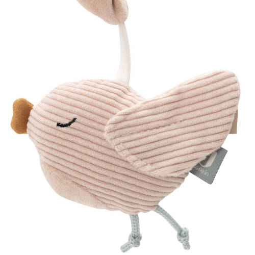 Jollein wagenspanner Lovely Birds beige/groen afbeelding