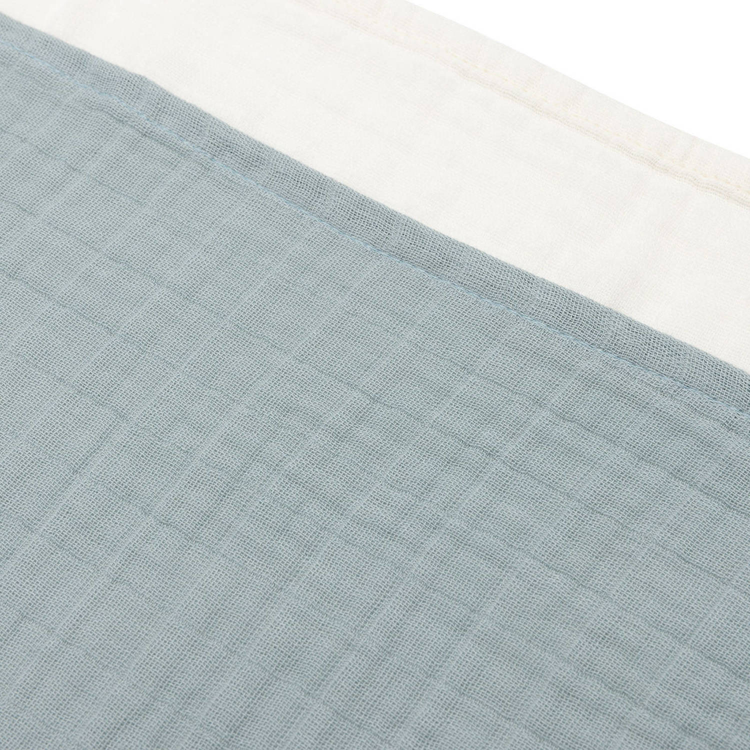 Jollein Hydrofiele Doek Small 70x70cm Sea Green Ivory 4 Stuks