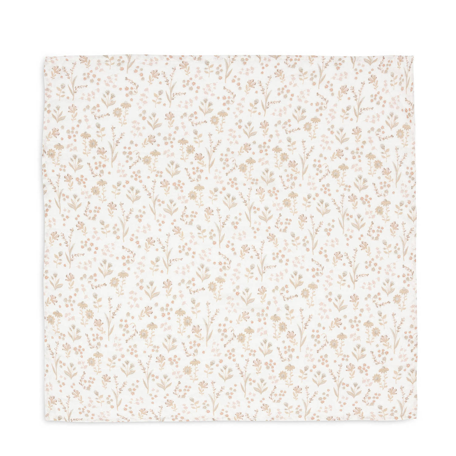 Jollein hydrofiele doek small Bloomy set van 3 Offwhite beige