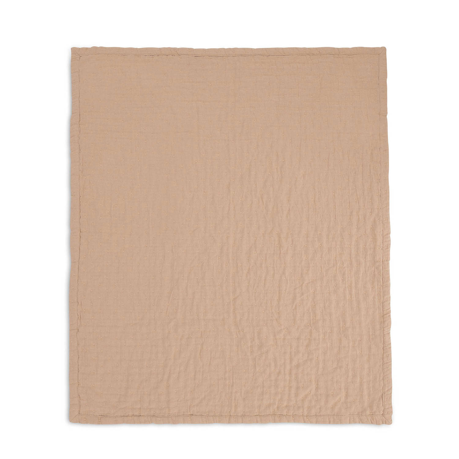 Jollein hydrofiele wiegdeken Jacquard Biscuit