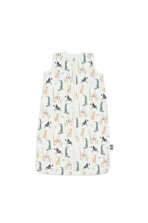 jersey slaapzak Jungle Jambo offwhite/blauw/beige