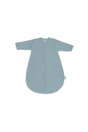 slaapzak met afritsbare mouw Rond Ajour - Sea Green