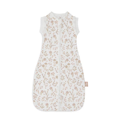 Jollein Newborn Cocoon slaapzak 0-3 mnd Bloomy offwhite/beige afbeelding