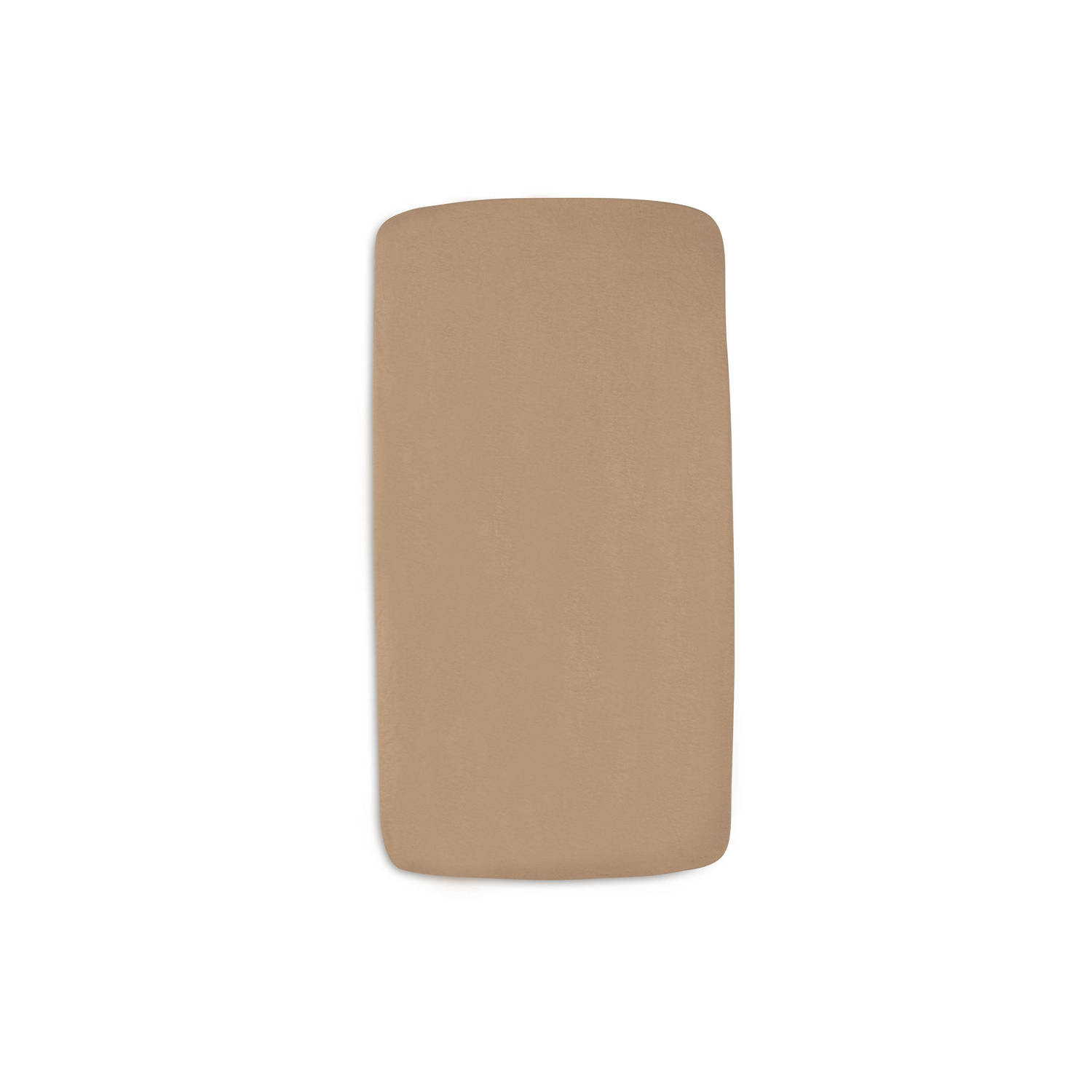 Jollein jersey ledikant hoeslaken Wild Rose Biscuit set van 2 roze bruin