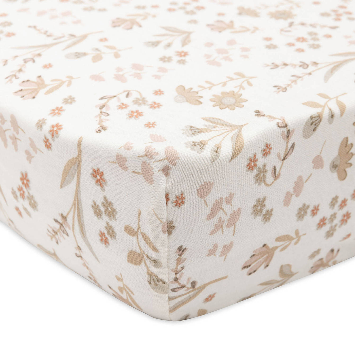 Jollein Hoeslaken Jersey 60x120cm Bloomy