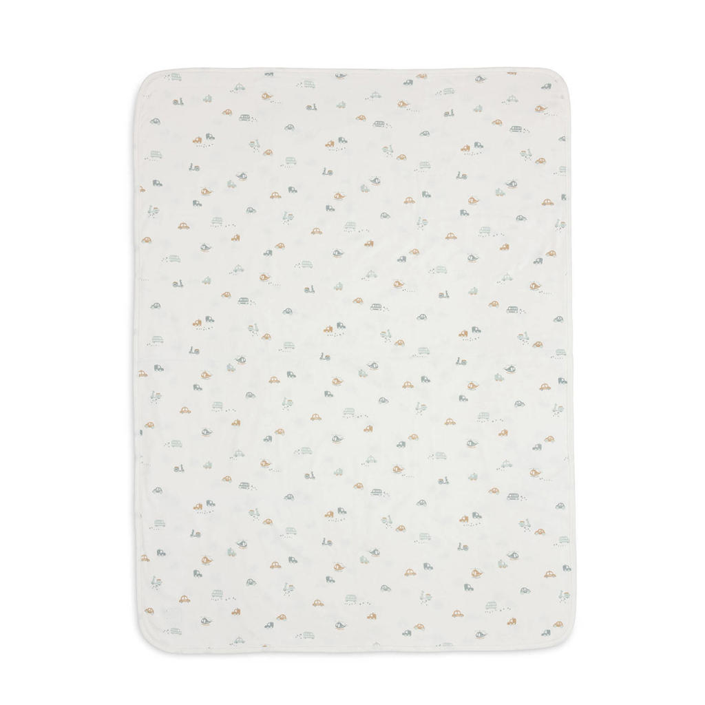 Jollein jersey wiegdeken On The Go offwhite