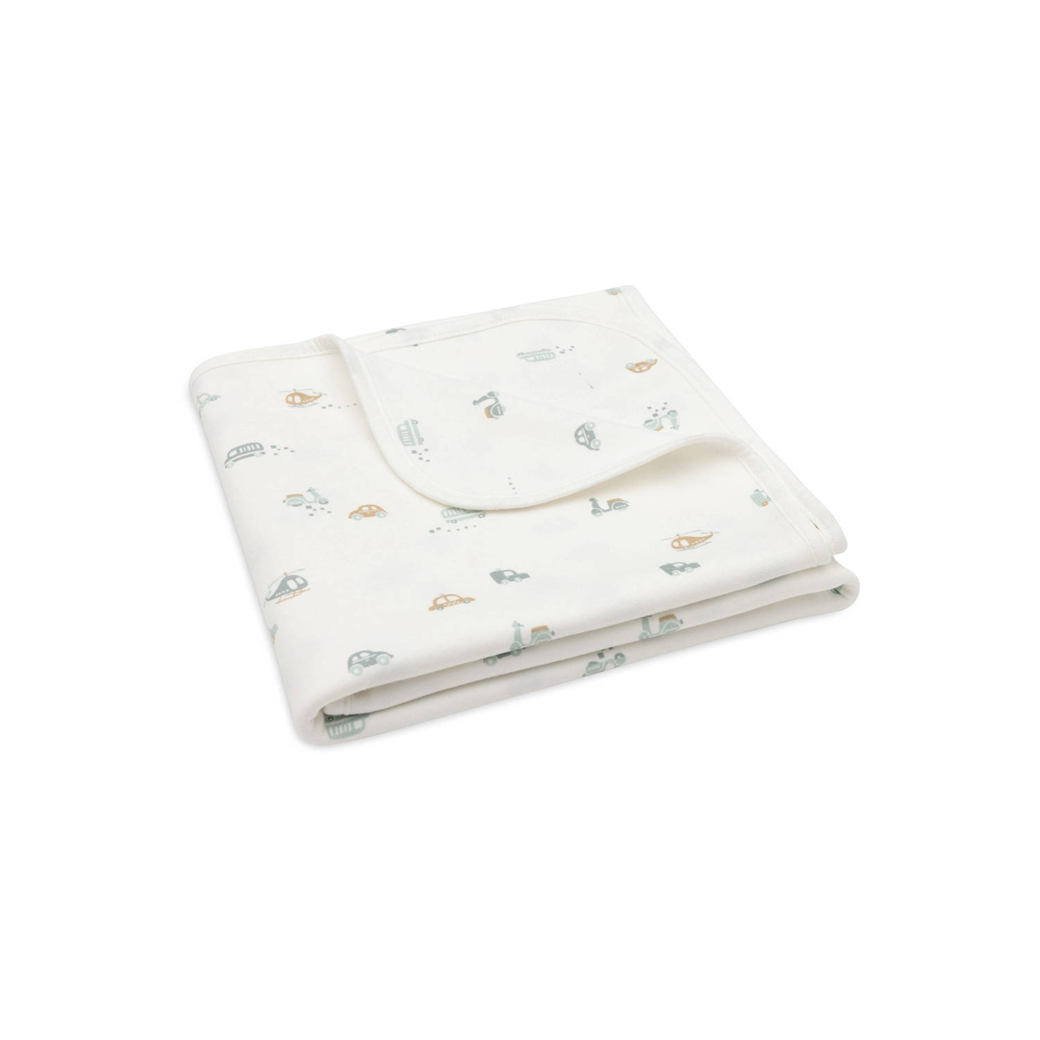 Jollein jersey wiegdeken On The Go offwhite
