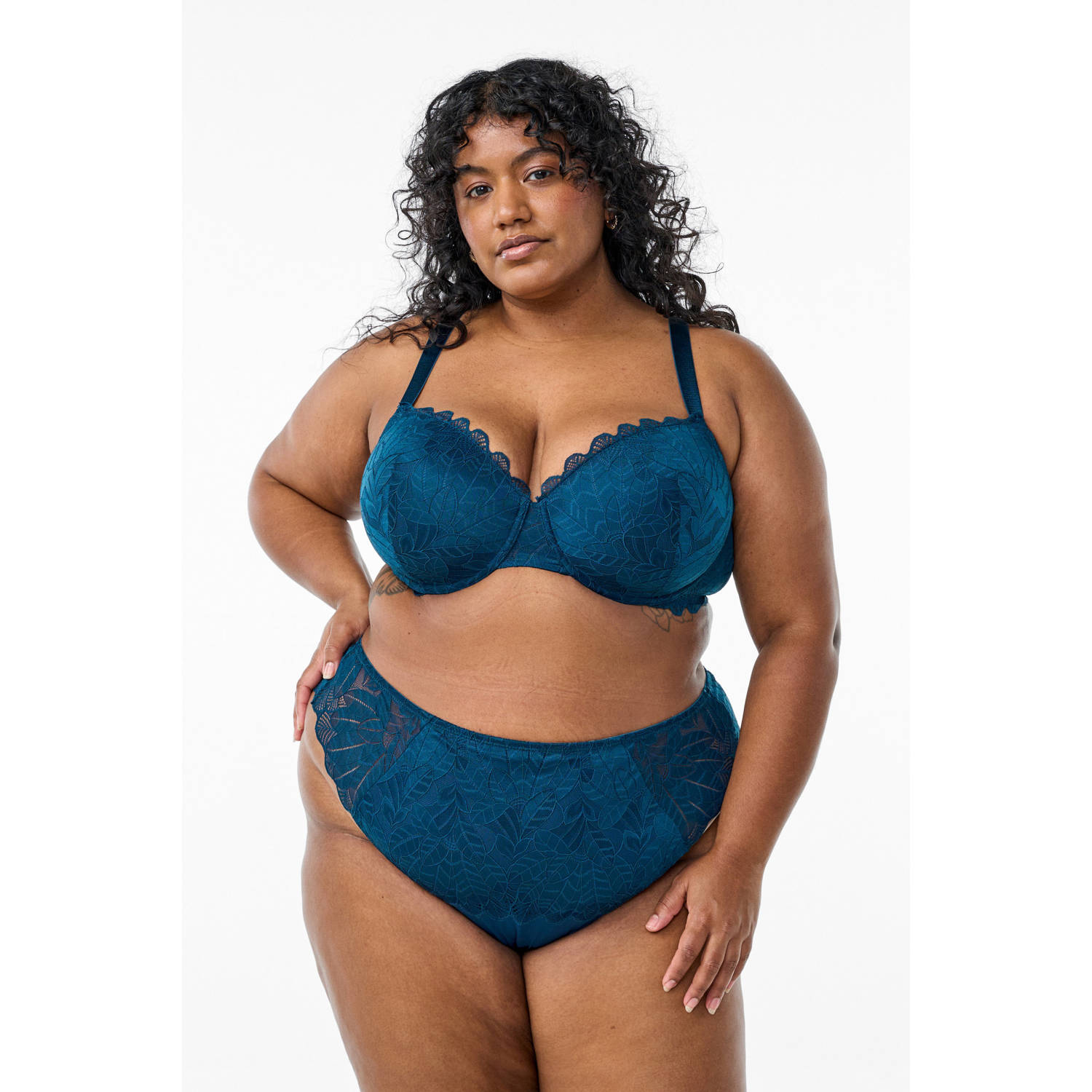 Zizzi string LRACHEL donkerblauw