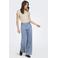 ONLY high waist wide leg jeans light blue denim