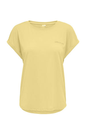 sportshirt ONPFREI geel