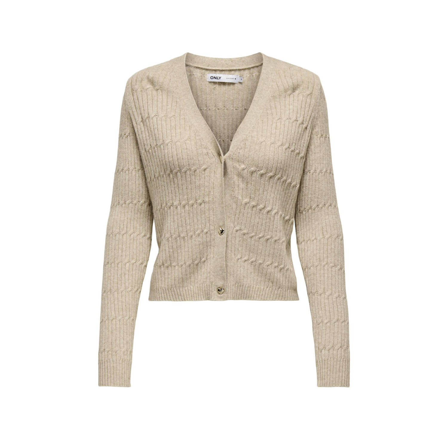Only Vest ONLKATIA LS CABLE V-NECK CARDIGAN CC KNT