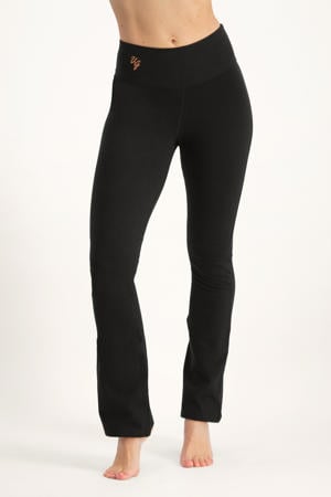 flared sportlegging  zwart