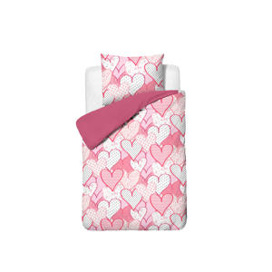 polyester dekbedovertrek 1-persoons (140x220 cm)