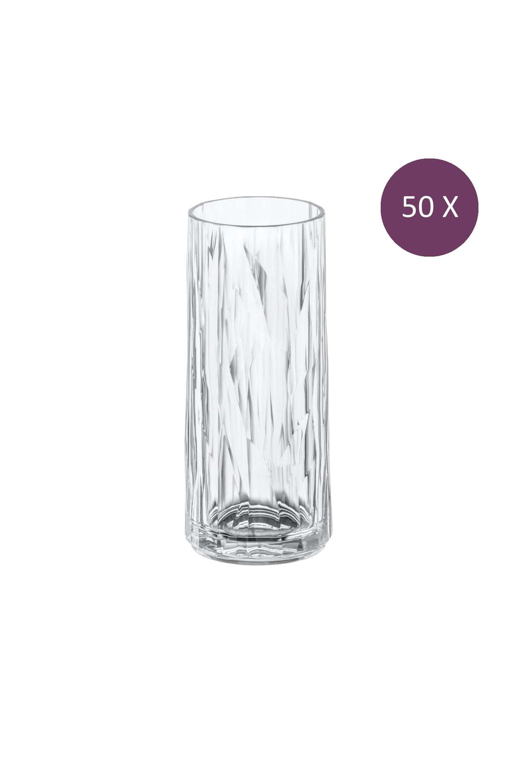 Koziol Longdrinkglas, thermoplastic, Superglas Club No. 0 (50 stuks)