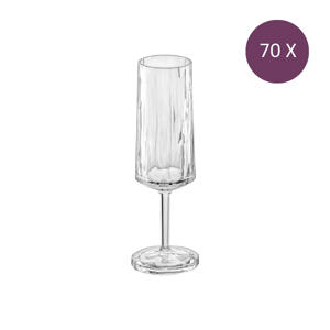 champagneglas, thermoplastic, Superglas Club No. 1 (70 stuks)
