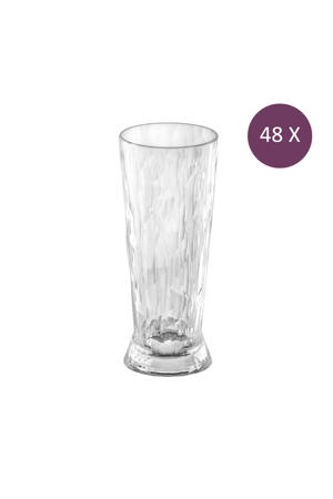 Bierglas, 300 ml, thermoplastic - Koziol Club No. 10 (48 stuks)