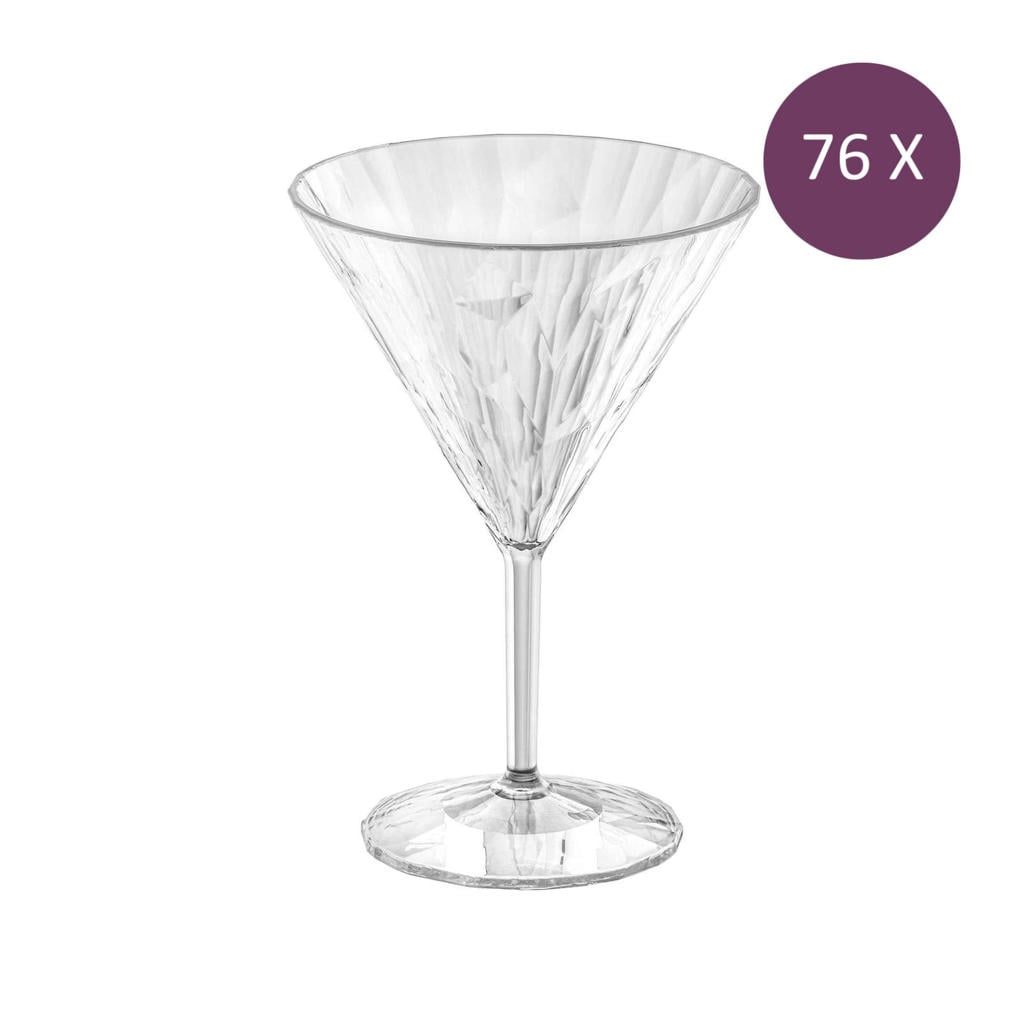 Koziol Cocktailglas, thermoplastic, (76 stuks)