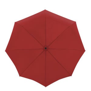 stormparaplu Shape Duomatic rood