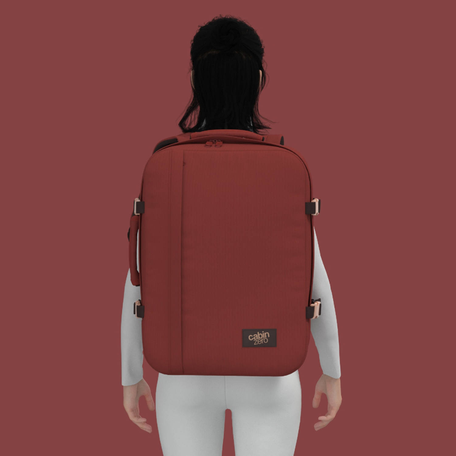 CabinZero reistas Classic 44L rood