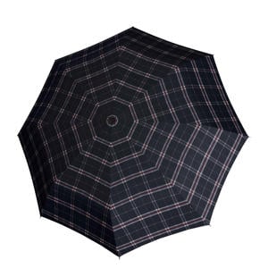 paraplu T.200 Medium Duomatic donkerblauw