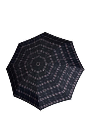 paraplu T.200 Medium Duomatic donkerblauw