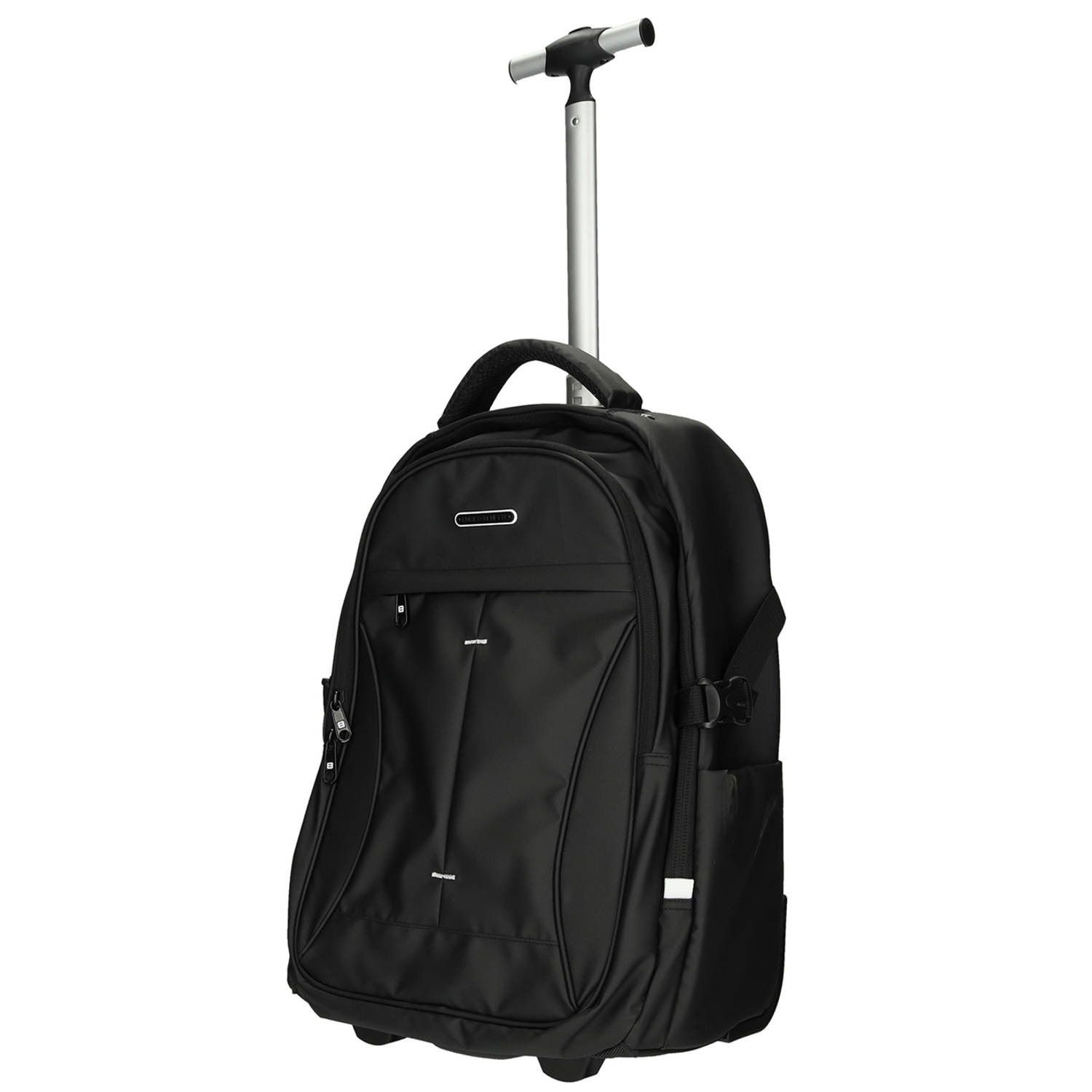 Enrico Benetti 17 inch laptop rugzak trolley zwart