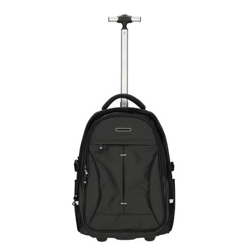 Enrico Benetti 17 inch laptop rugzak trolley zwart afbeelding