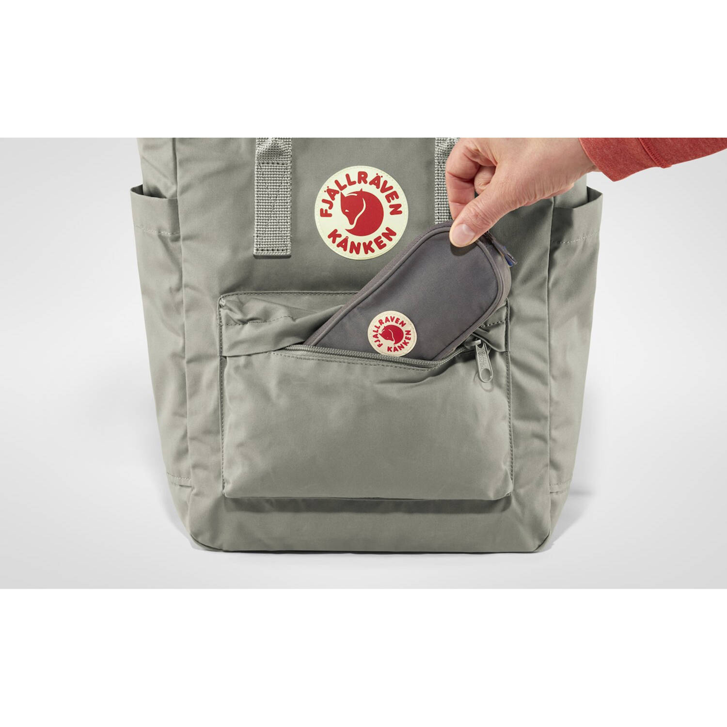 Fjällräven rugzak Kanken Totepack donkergrijs