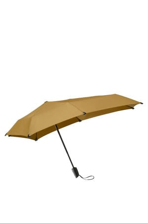 stormparaplu Mini Automatic Foldable  goudkleurig