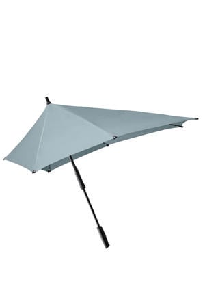 stormparaplu XXL Stick lichtblauw