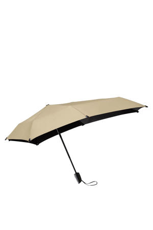stormparaplu Mini Automatic Foldable beige