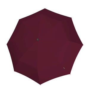 paraplu T.200 Medium Duomatic donkerrood