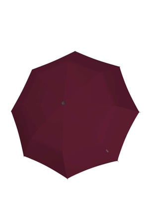 paraplu T.200 Medium Duomatic donkerrood