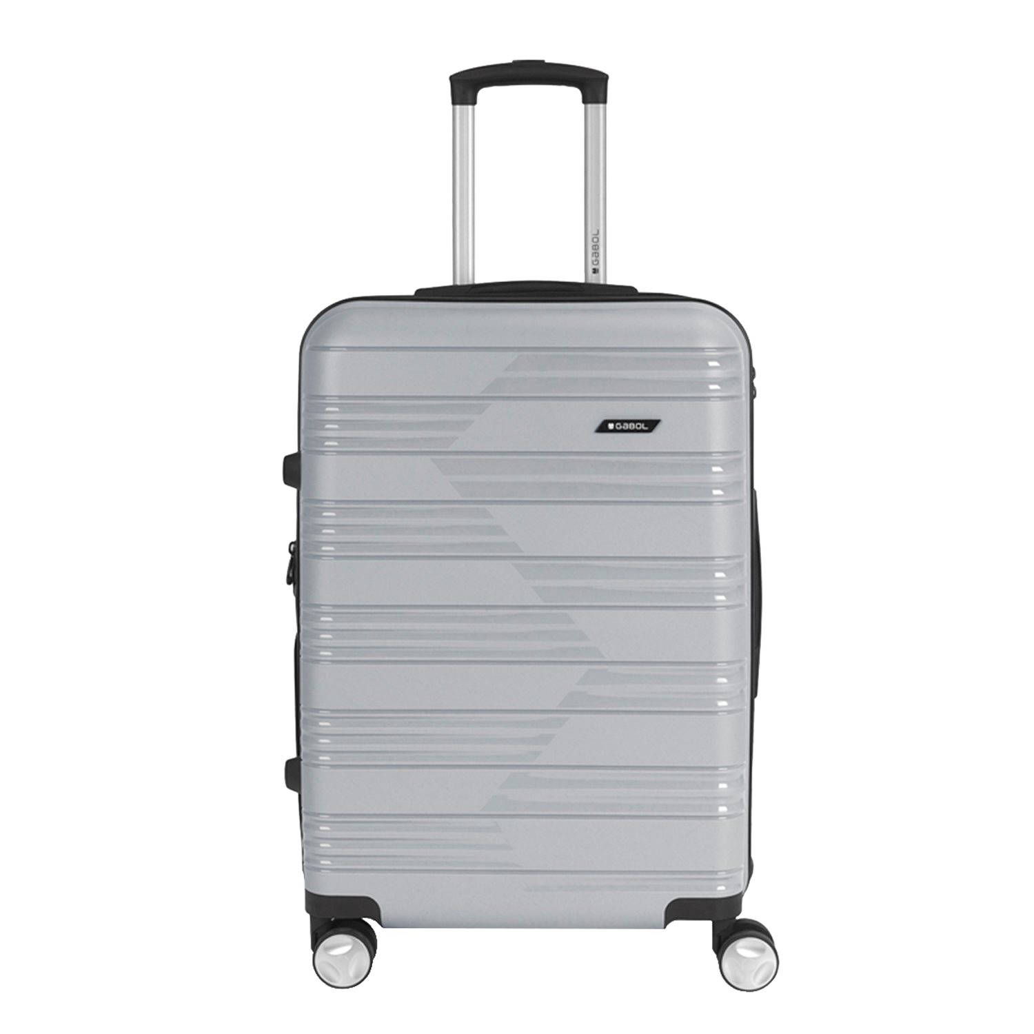 Gabol trolley Uyiko 66 cm. zilverkleurig