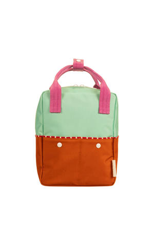 rugzak Better Together Small mintgroen/oranje